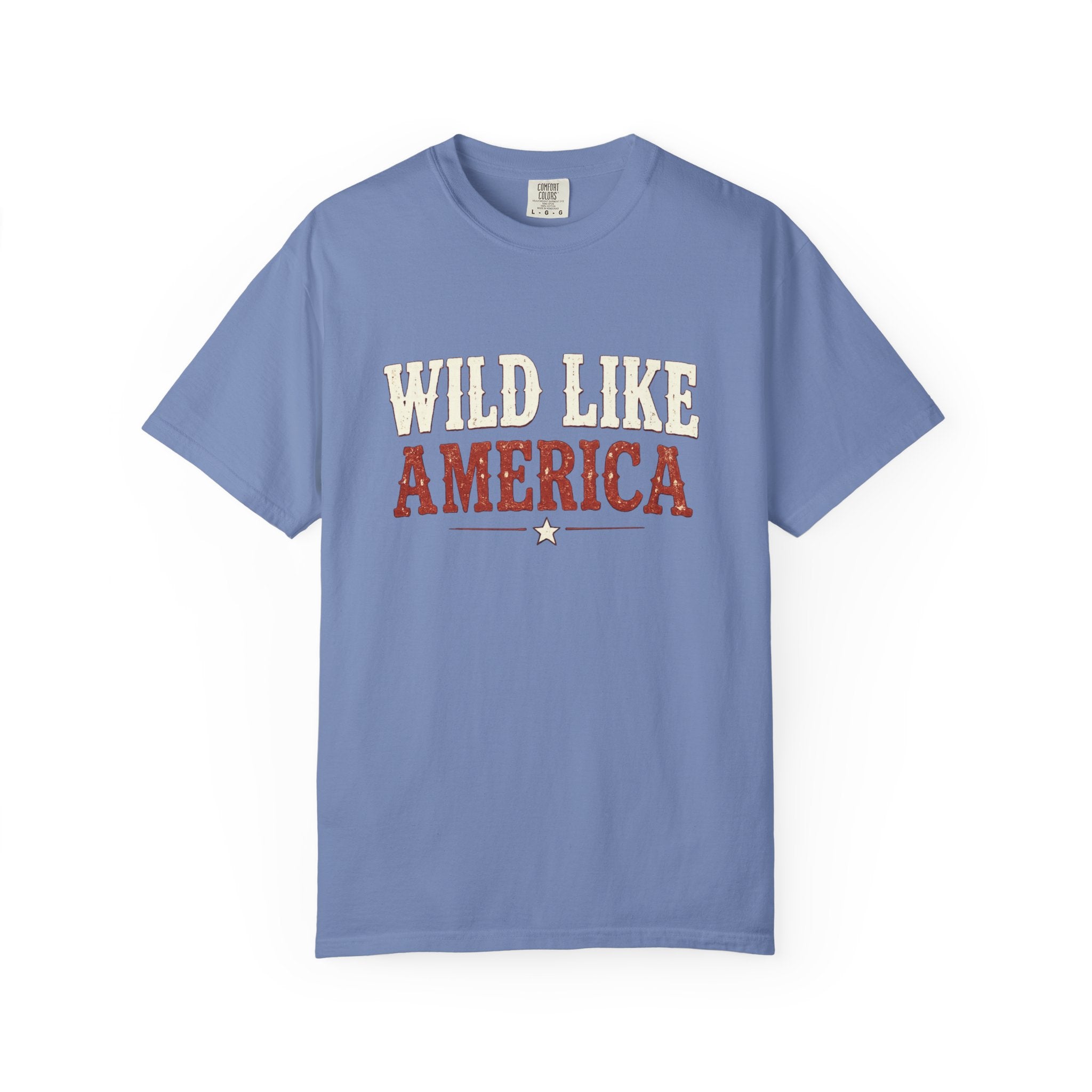 Wild Like America Tee | Comfort Colors 1717
