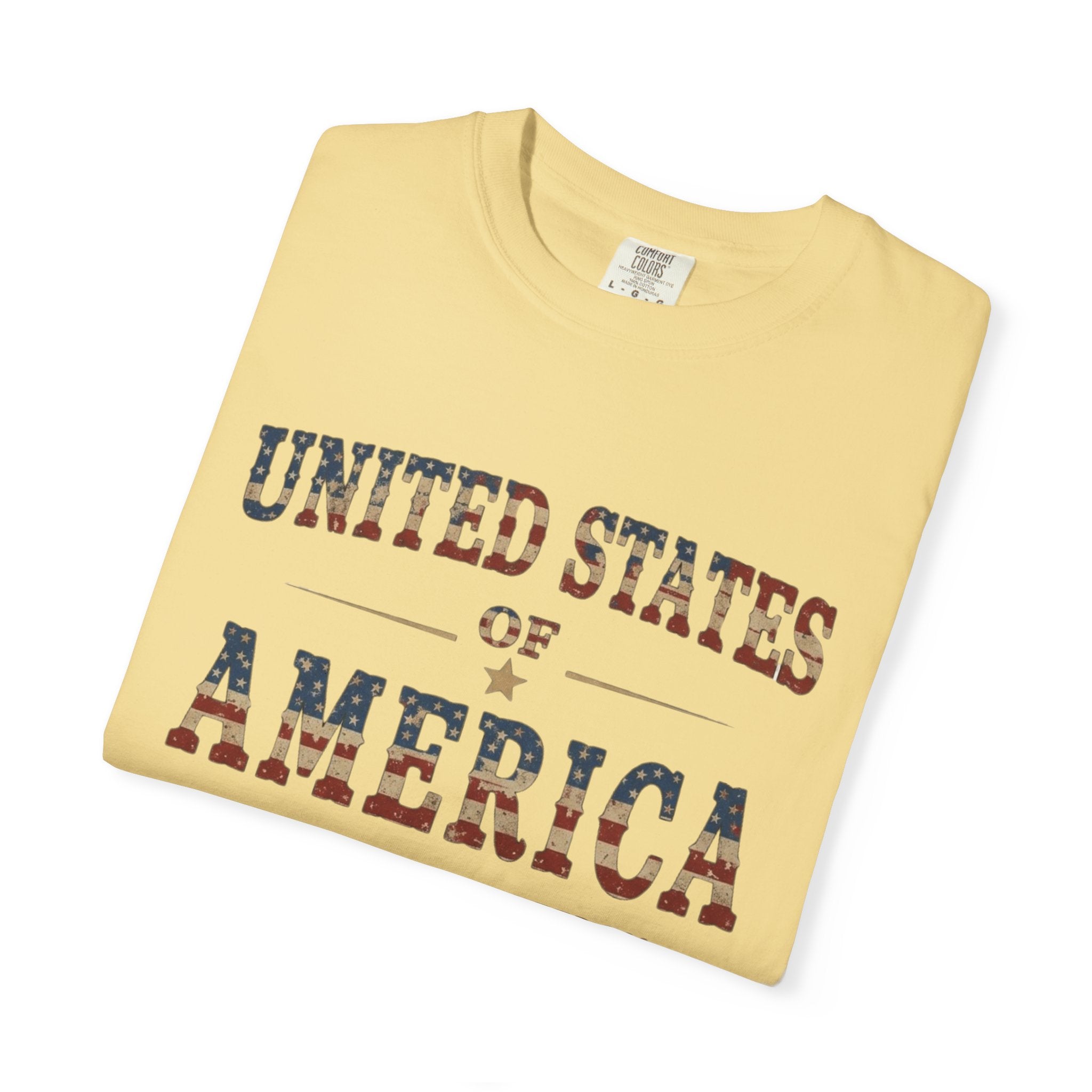 United States Of America Tee | Comfort Colors 1717