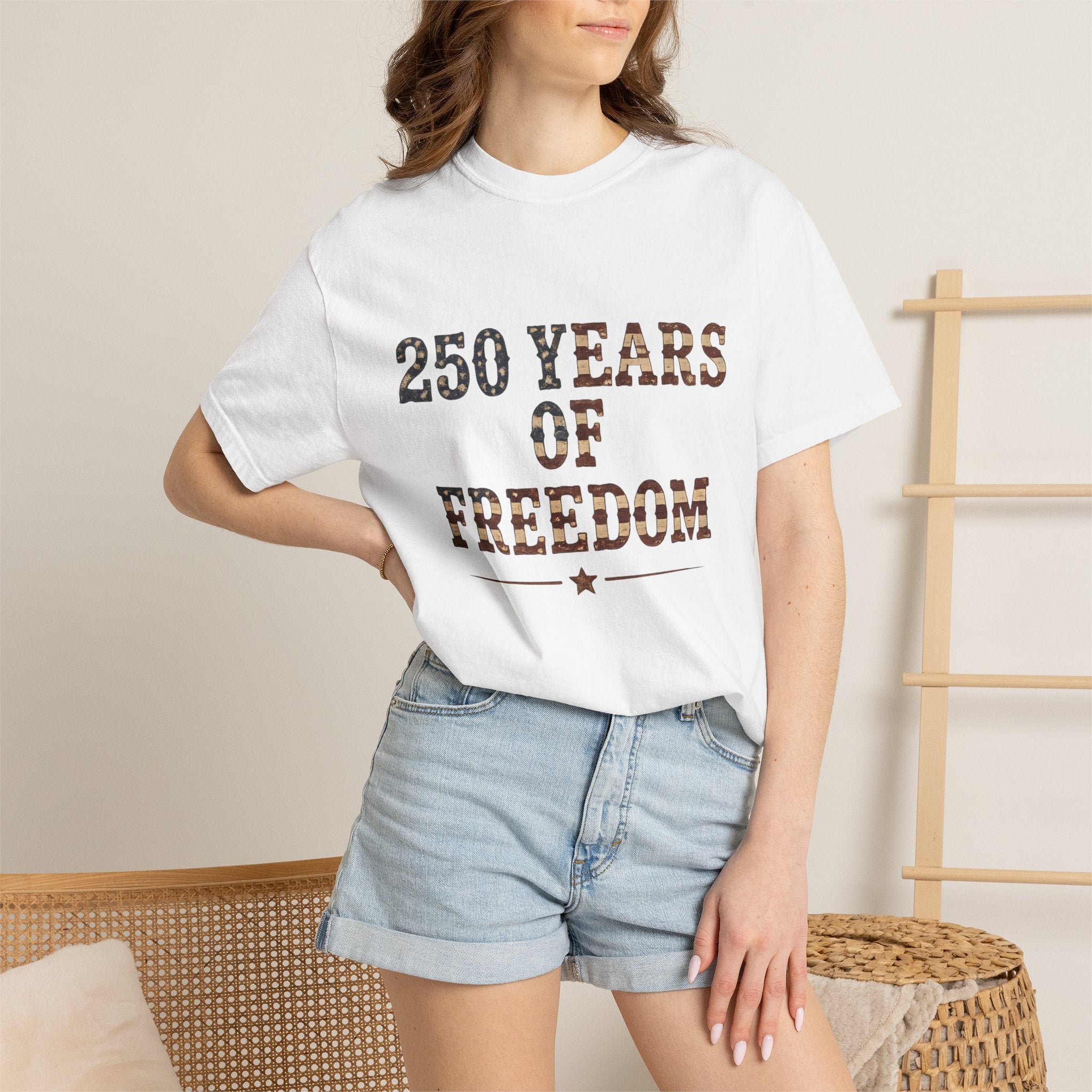 250 Years Of Freedom Tee | Comfort Colors 1717
