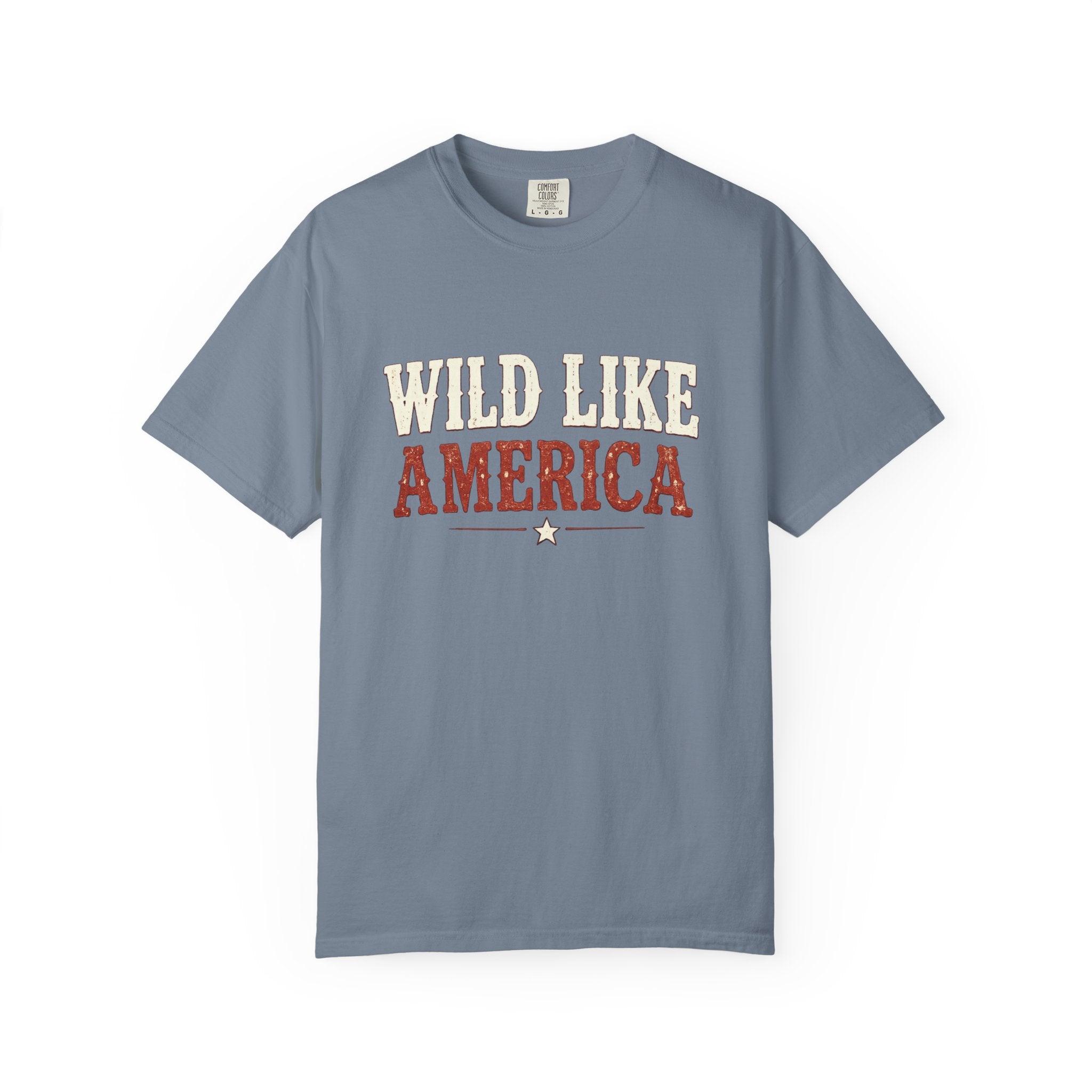Wild Like America Tee | Comfort Colors 1717