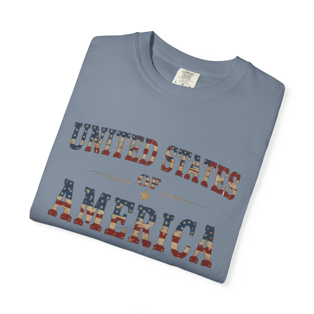 United States Of America Tee | Comfort Colors 1717