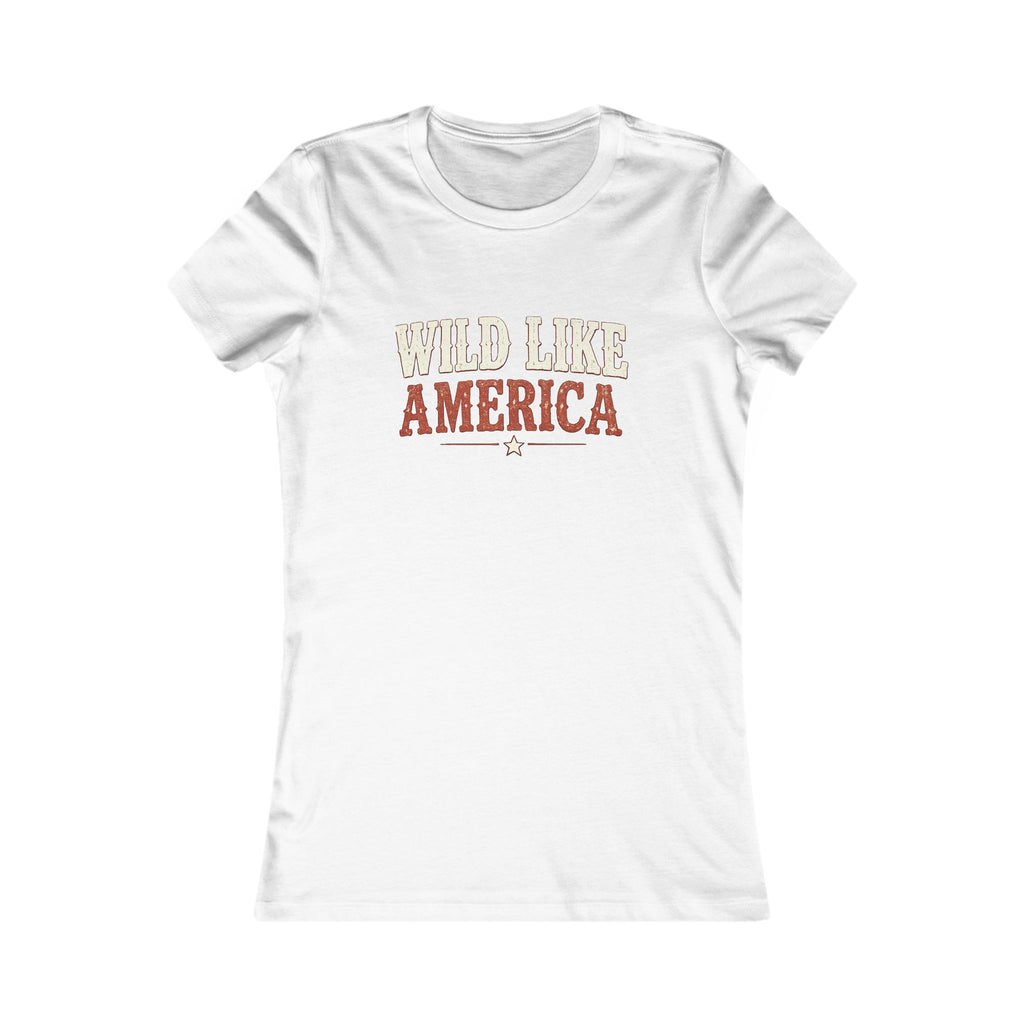 Wild Like America Tee | Bella+Canvas 6004