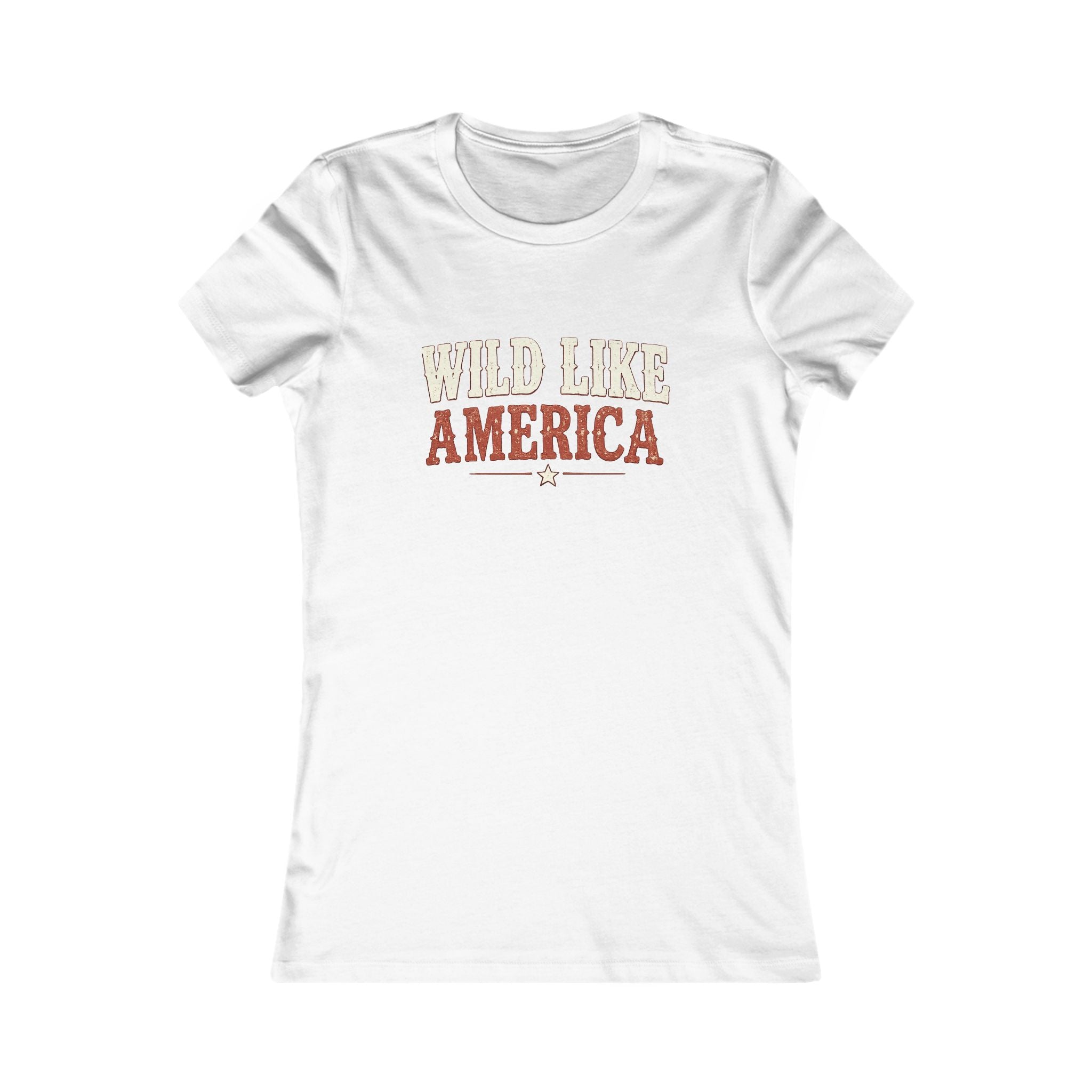 Wild Like America Tee | Bella+Canvas 6004