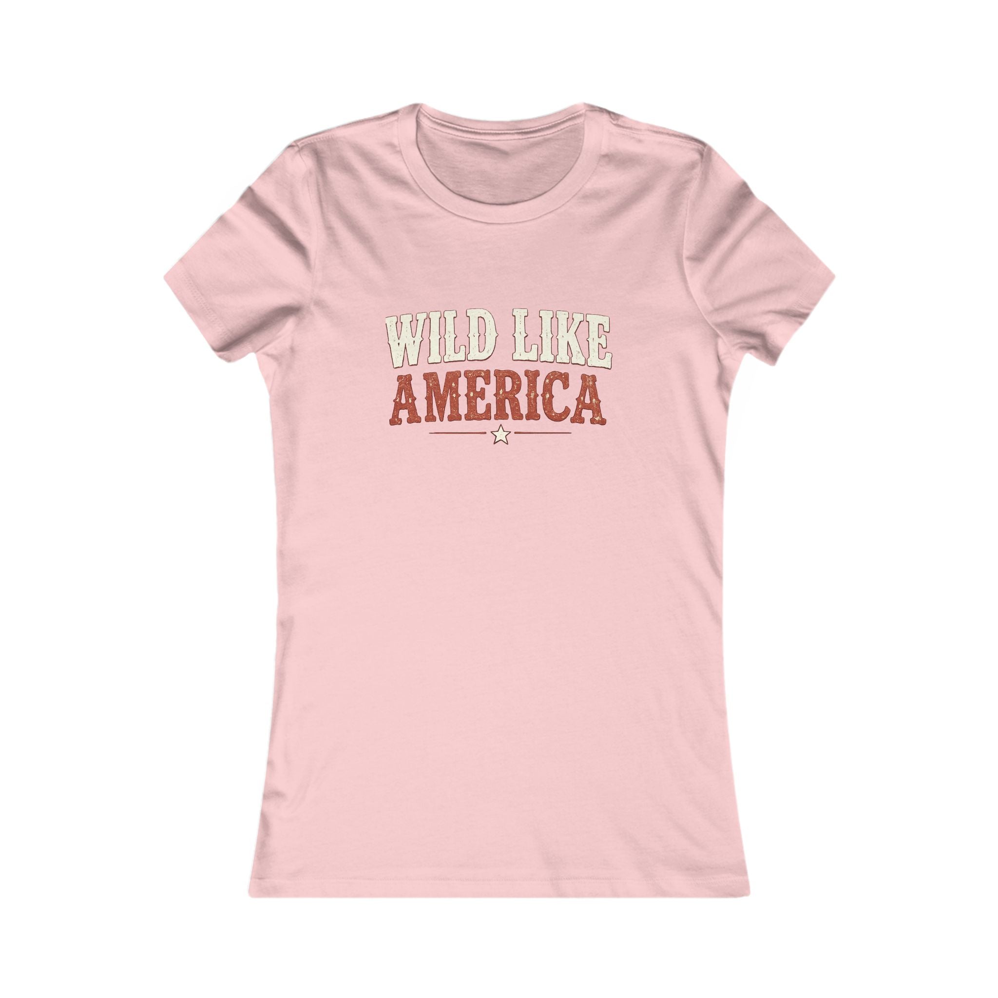 Wild Like America Tee | Bella+Canvas 6004
