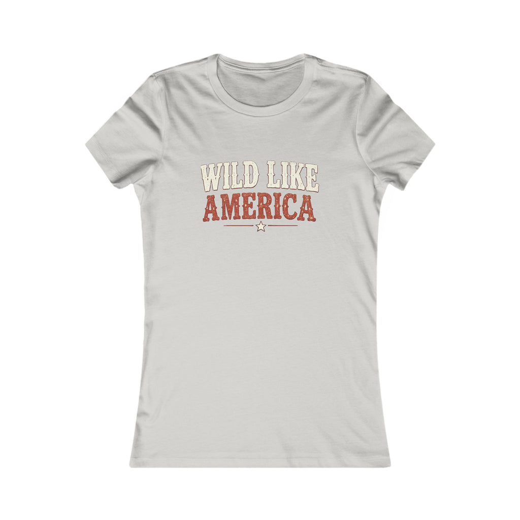 Wild Like America Tee | Bella+Canvas 6004