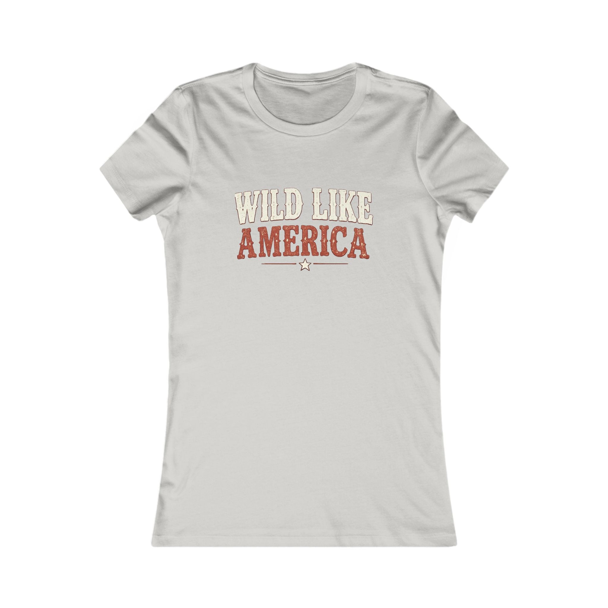 Wild Like America Tee | Bella+Canvas 6004
