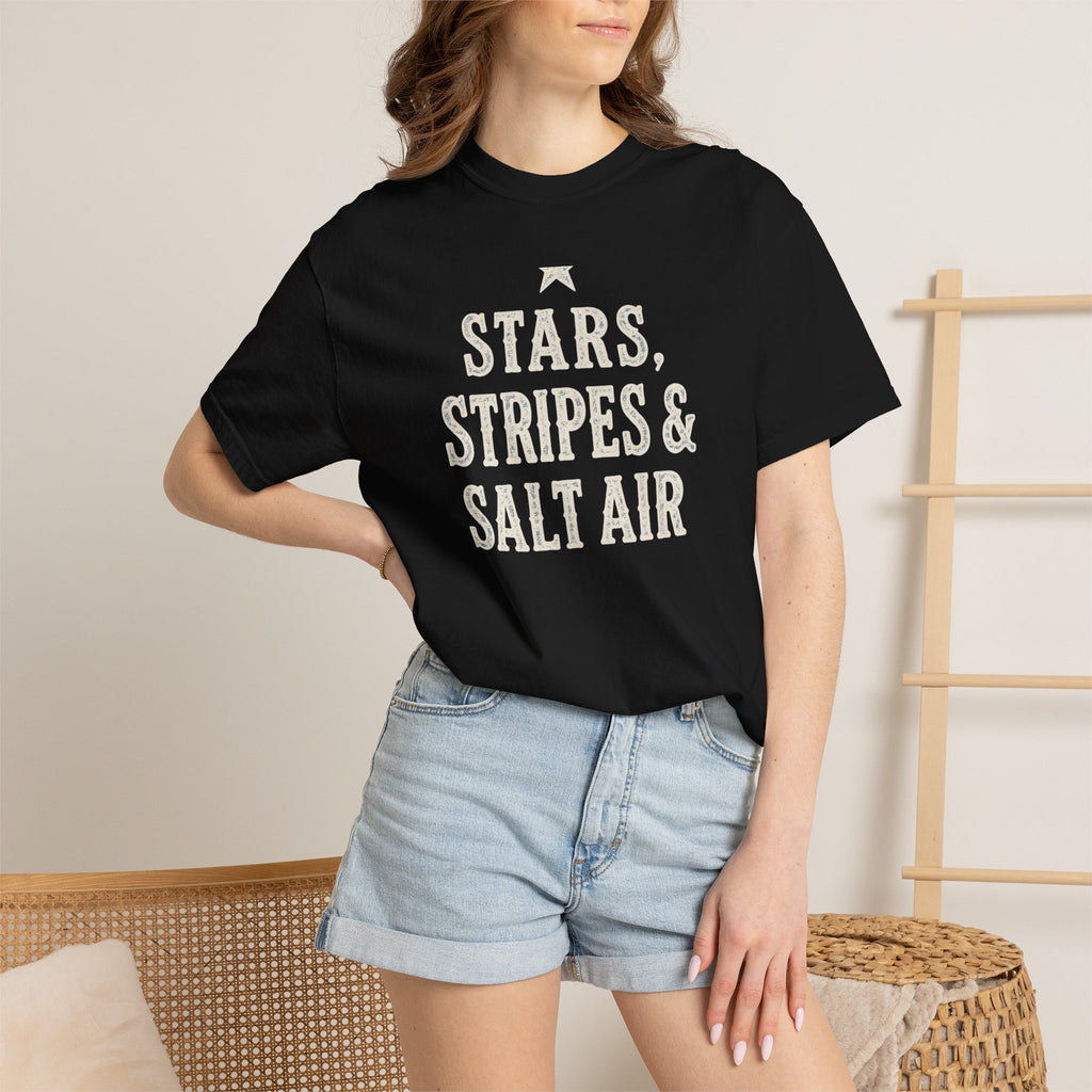 Stars Stripes Salt Air Tee | Comfort Colors 1717