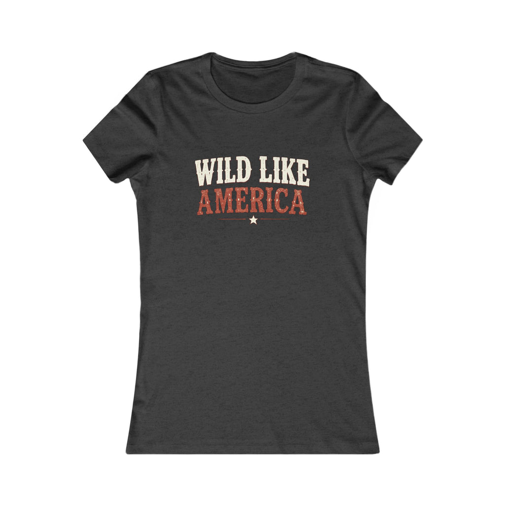 Wild Like America Tee | Bella+Canvas 6004