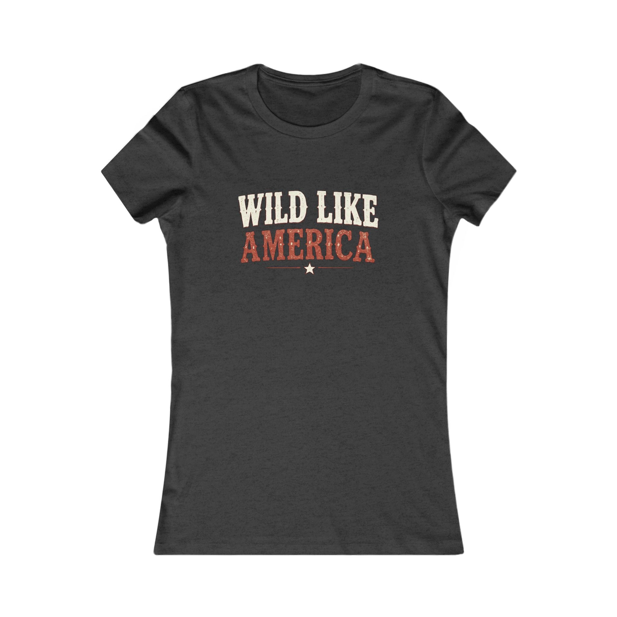Wild Like America Tee | Bella+Canvas 6004