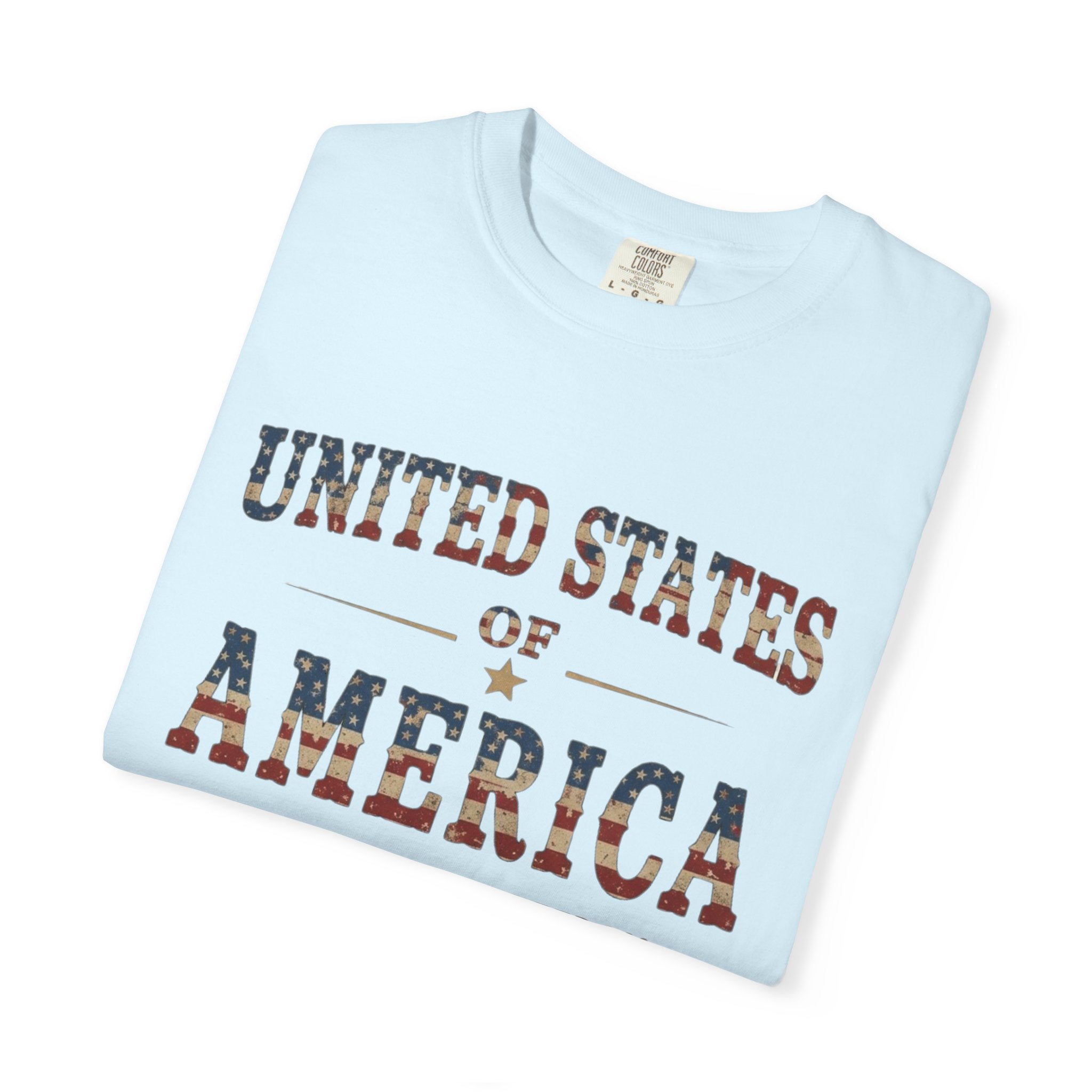 United States Of America Tee | Comfort Colors 1717
