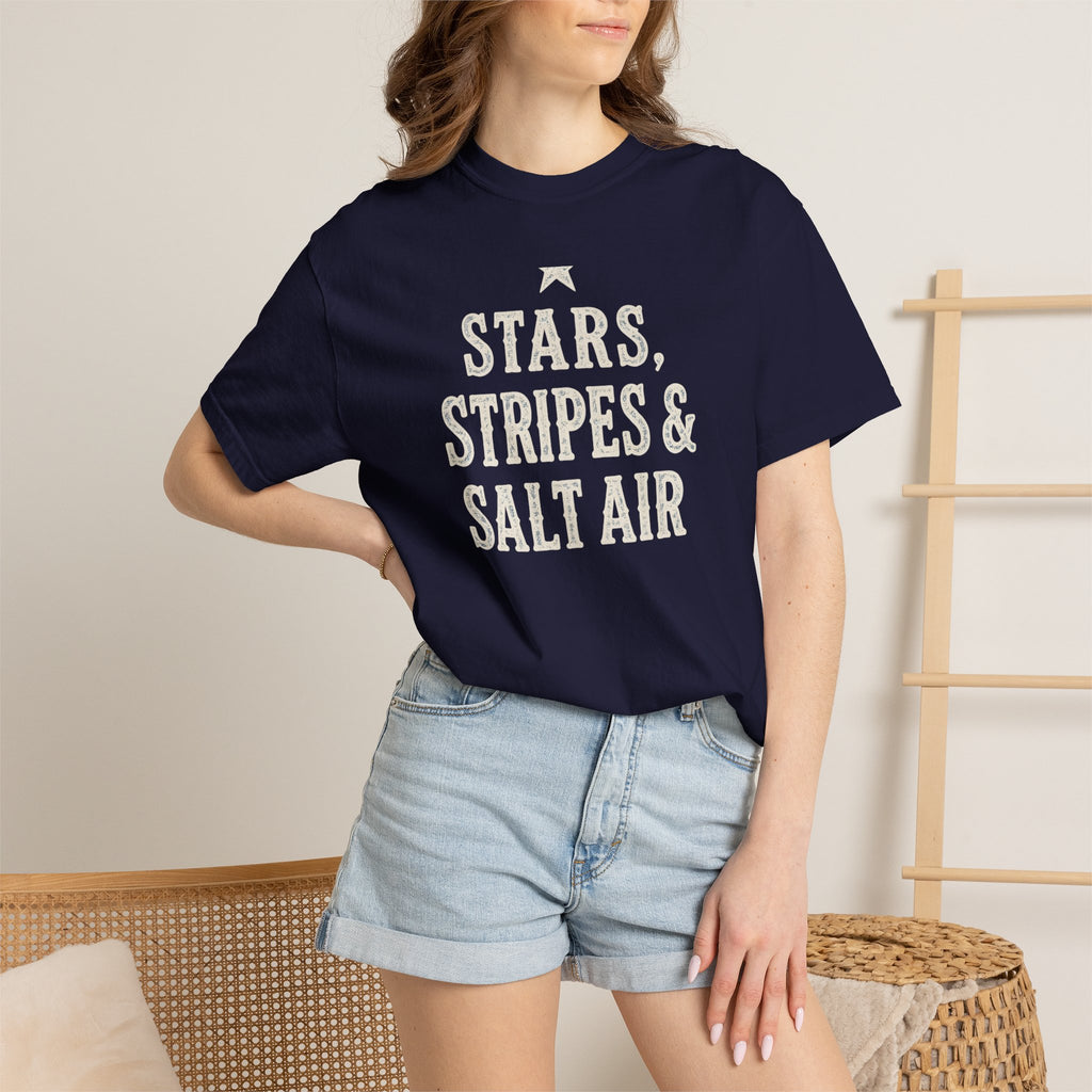 Stars Stripes Salt Air Tee | Comfort Colors 1717