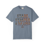 Stars Stripes Tan Lines Tee | Comfort Colors 1717