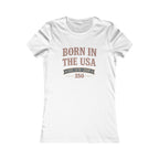Born In The Usa Tee | Bella+Canvas 6004