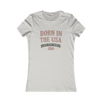Born In The Usa Tee | Bella+Canvas 6004