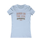 Born In The Usa Tee | Bella+Canvas 6004