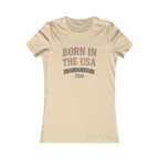 Born In The Usa Tee | Bella+Canvas 6004