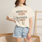 American Made Saltwater Raised Tee | Comfort Colors 1717