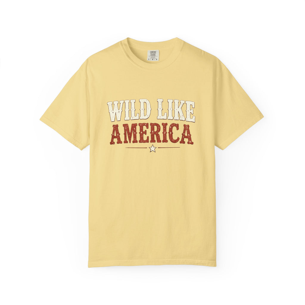 Wild Like America Tee | Comfort Colors 1717