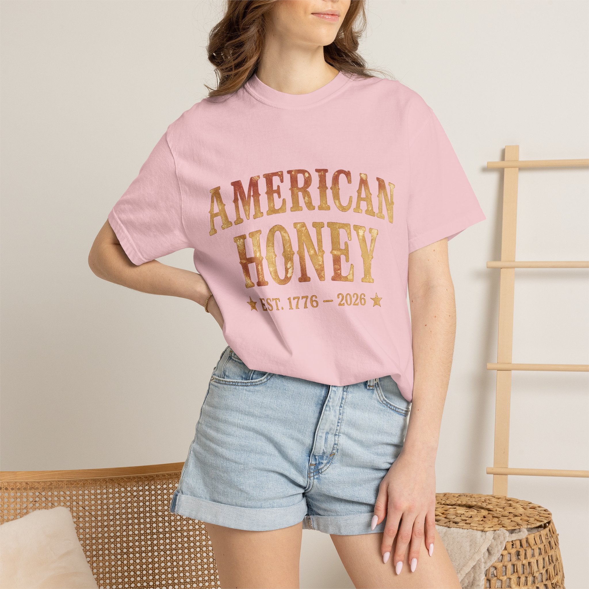 American Honey Tee | Comfort Colors 1717