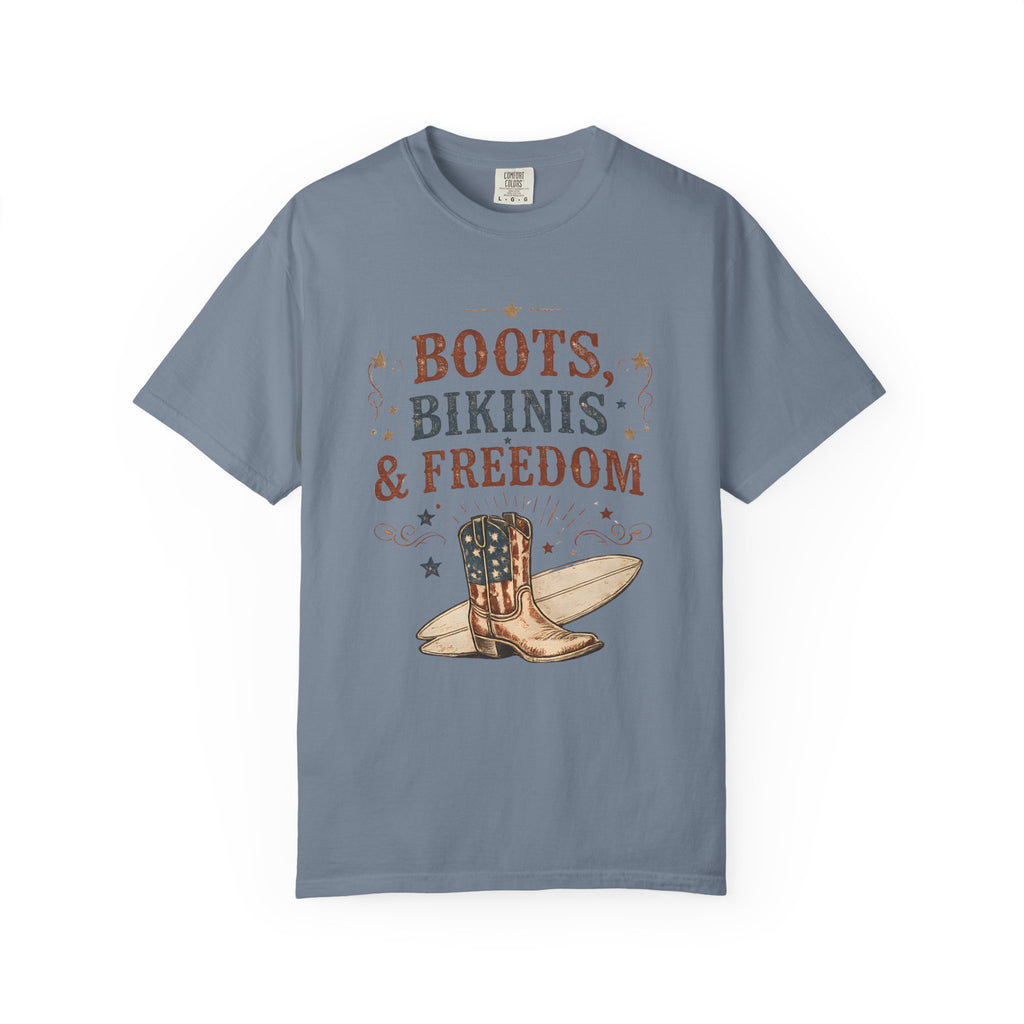 Boots Bikinis Freedom Tee | Comfort Colors 1717