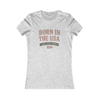 Born In The Usa Tee | Bella+Canvas 6004