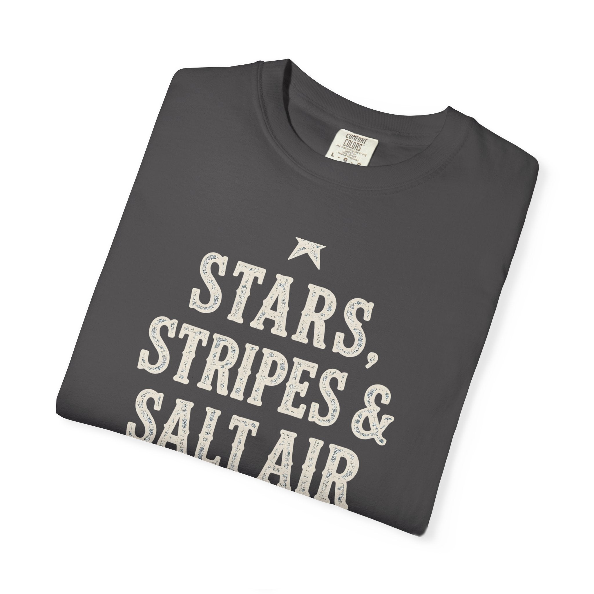 Stars Stripes Salt Air Tee | Comfort Colors 1717
