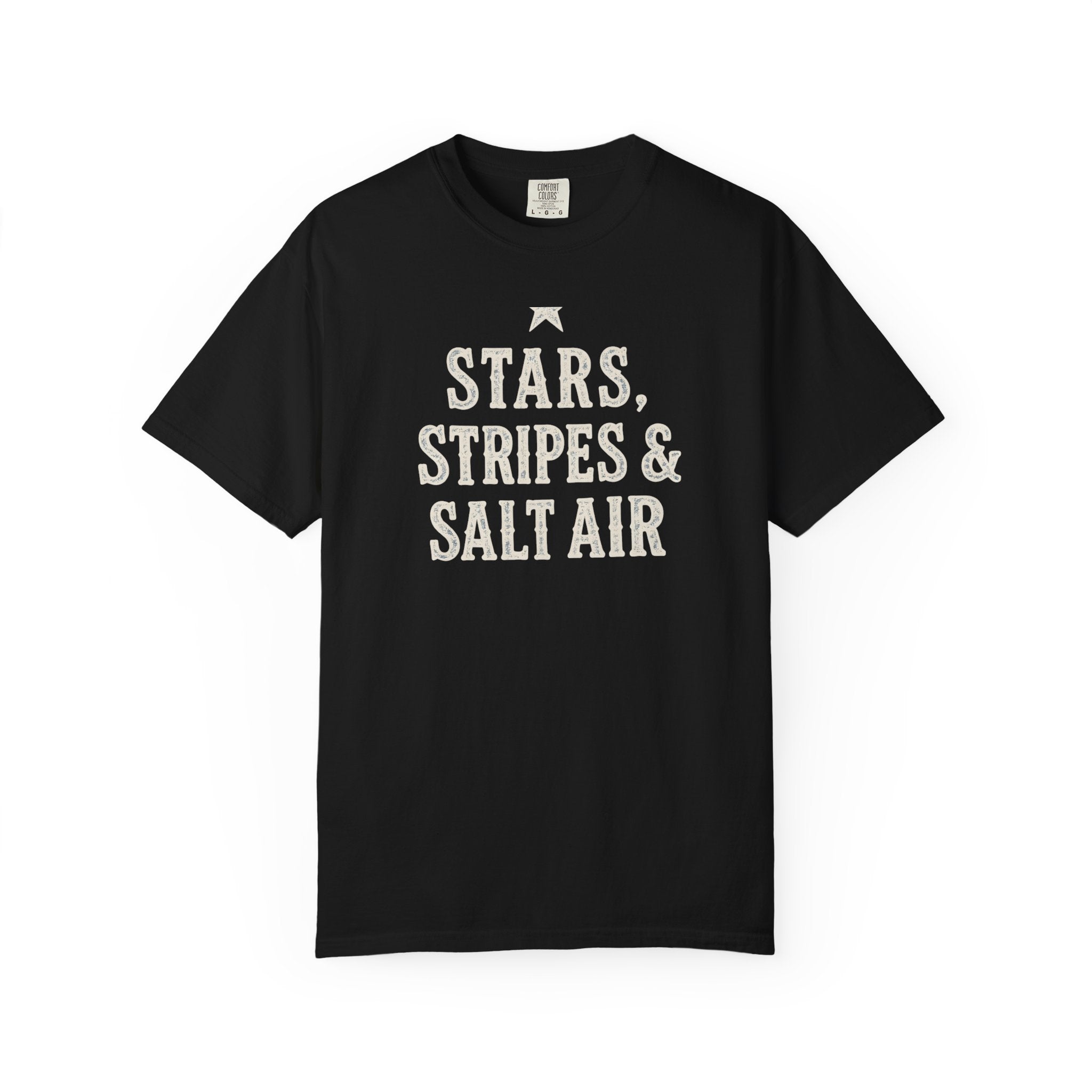 Stars Stripes Salt Air Tee | Comfort Colors 1717