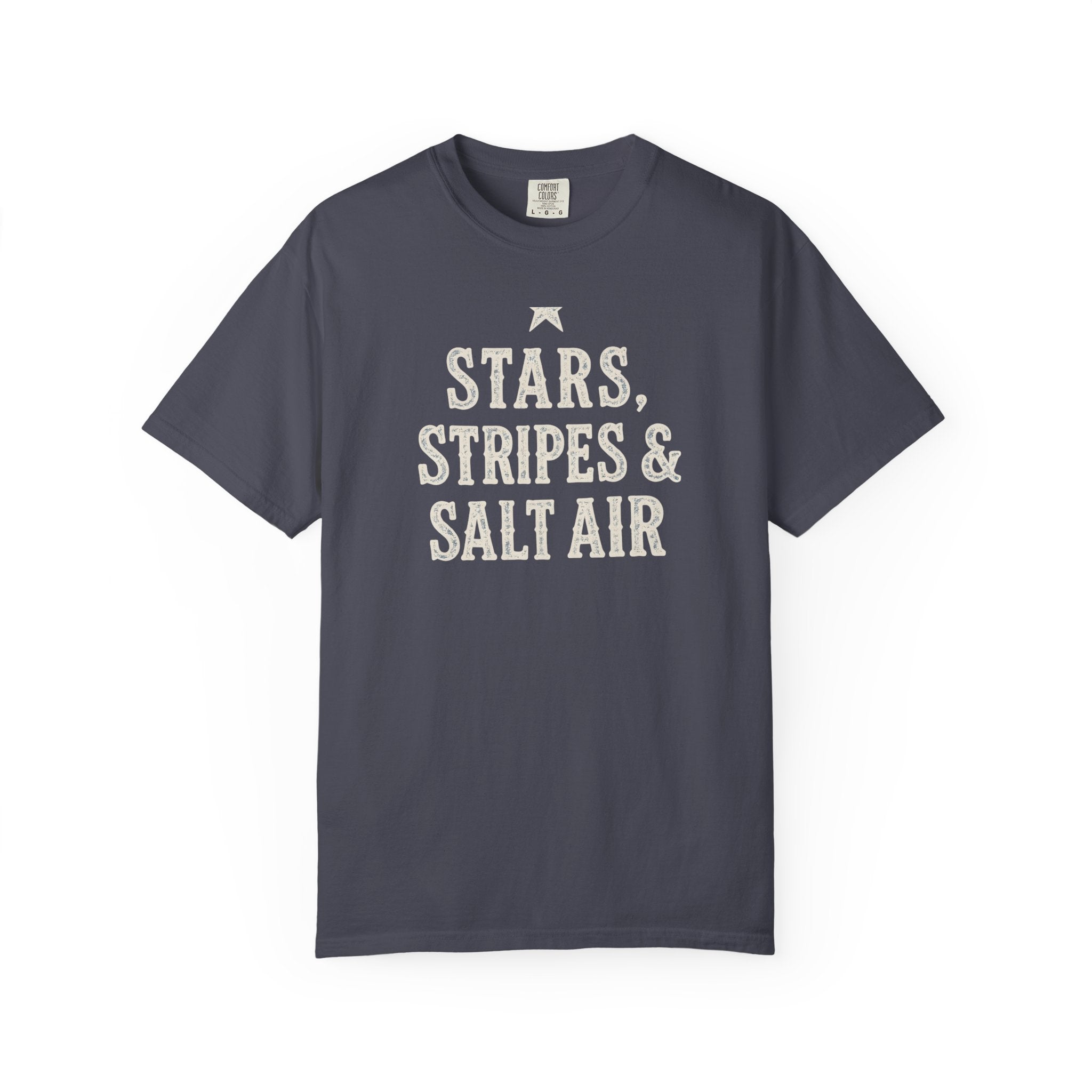 Stars Stripes Salt Air Tee | Comfort Colors 1717