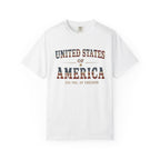United States Of America Tee | Comfort Colors 1717