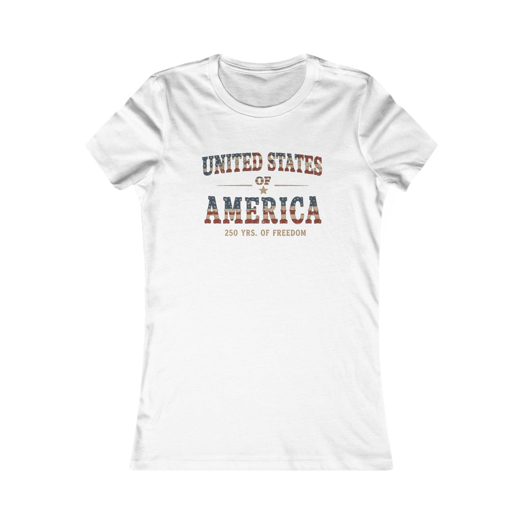 United States Of America Tee | Bella+Canvas 6004