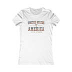 United States Of America Tee | Bella+Canvas 6004