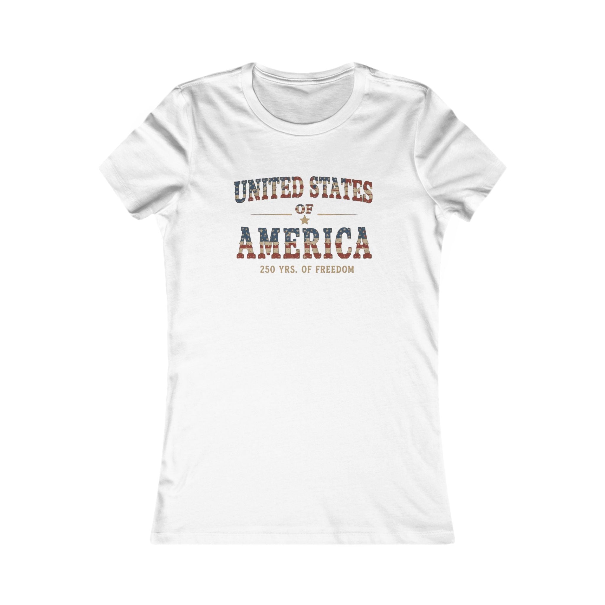 United States Of America Tee | Bella+Canvas 6004