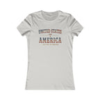 United States Of America Tee | Bella+Canvas 6004