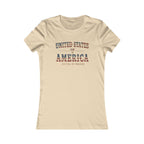 United States Of America Tee | Bella+Canvas 6004