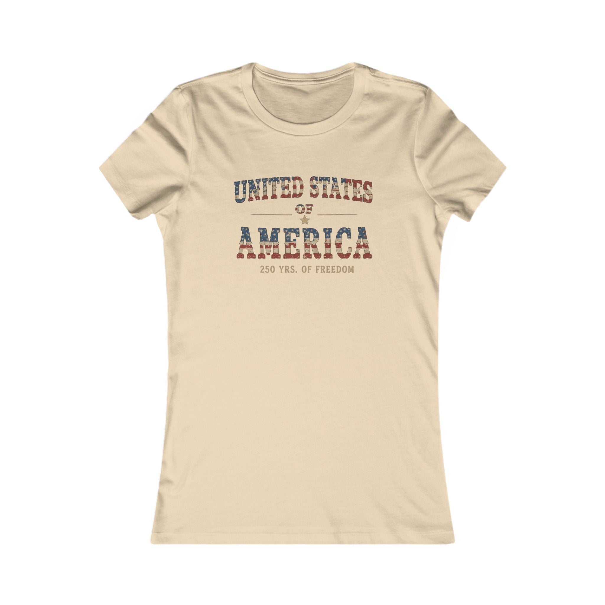 United States Of America Tee | Bella+Canvas 6004