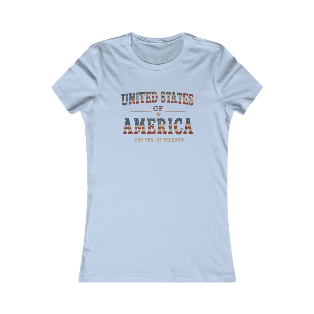 United States Of America Tee | Bella+Canvas 6004