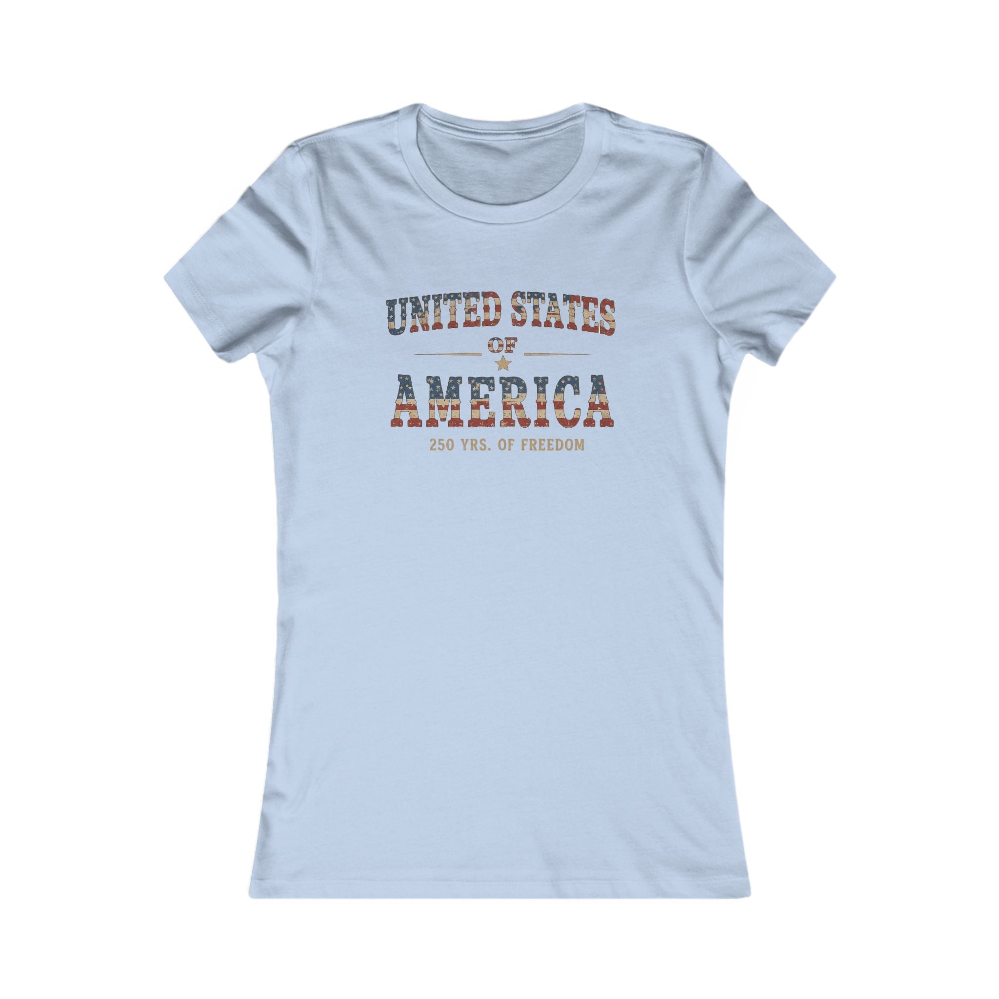 United States Of America Tee | Bella+Canvas 6004