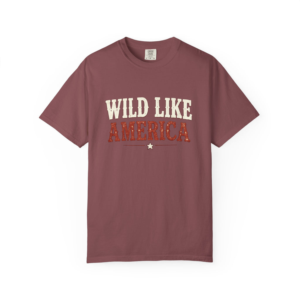 Wild Like America Tee | Comfort Colors 1717