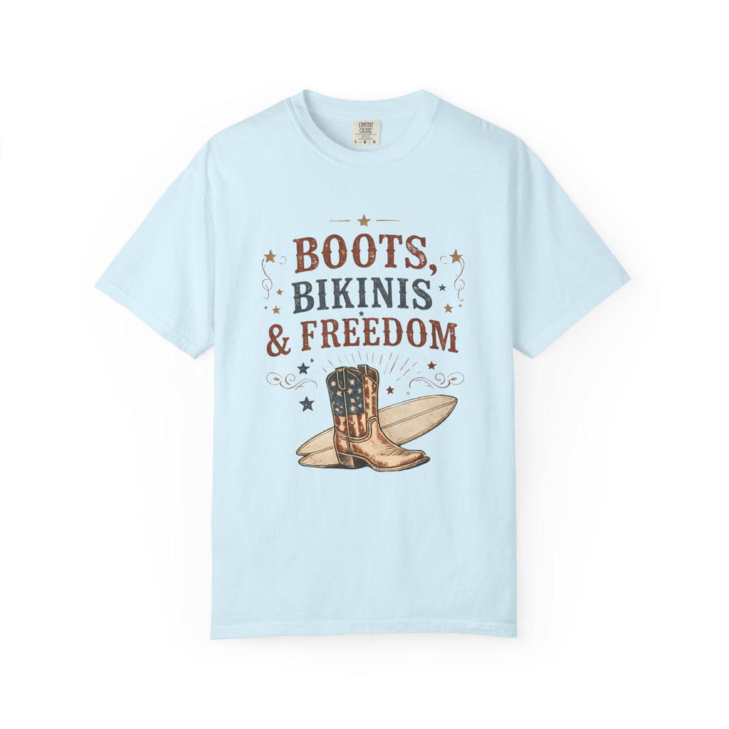 Boots Bikinis Freedom Tee | Comfort Colors 1717