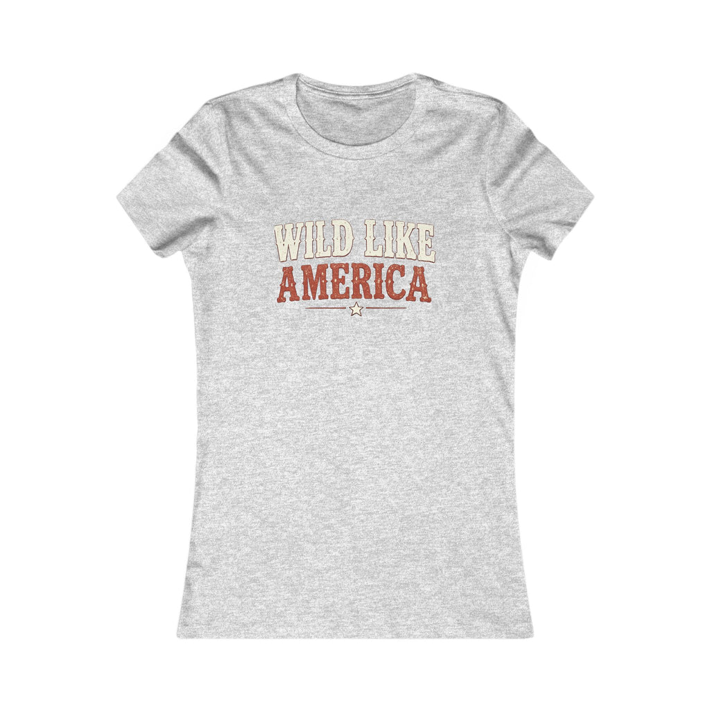 Wild Like America Tee | Bella+Canvas 6004