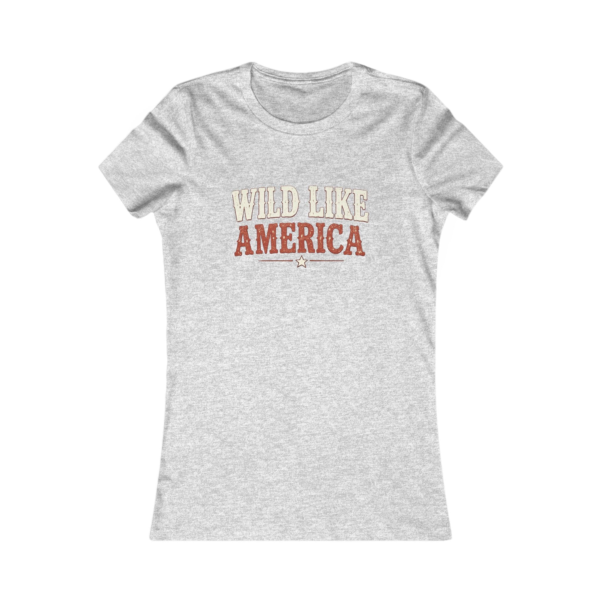 Wild Like America Tee | Bella+Canvas 6004