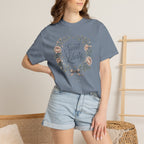 Sweet Liberty Floral Tee | Comfort Colors 1717