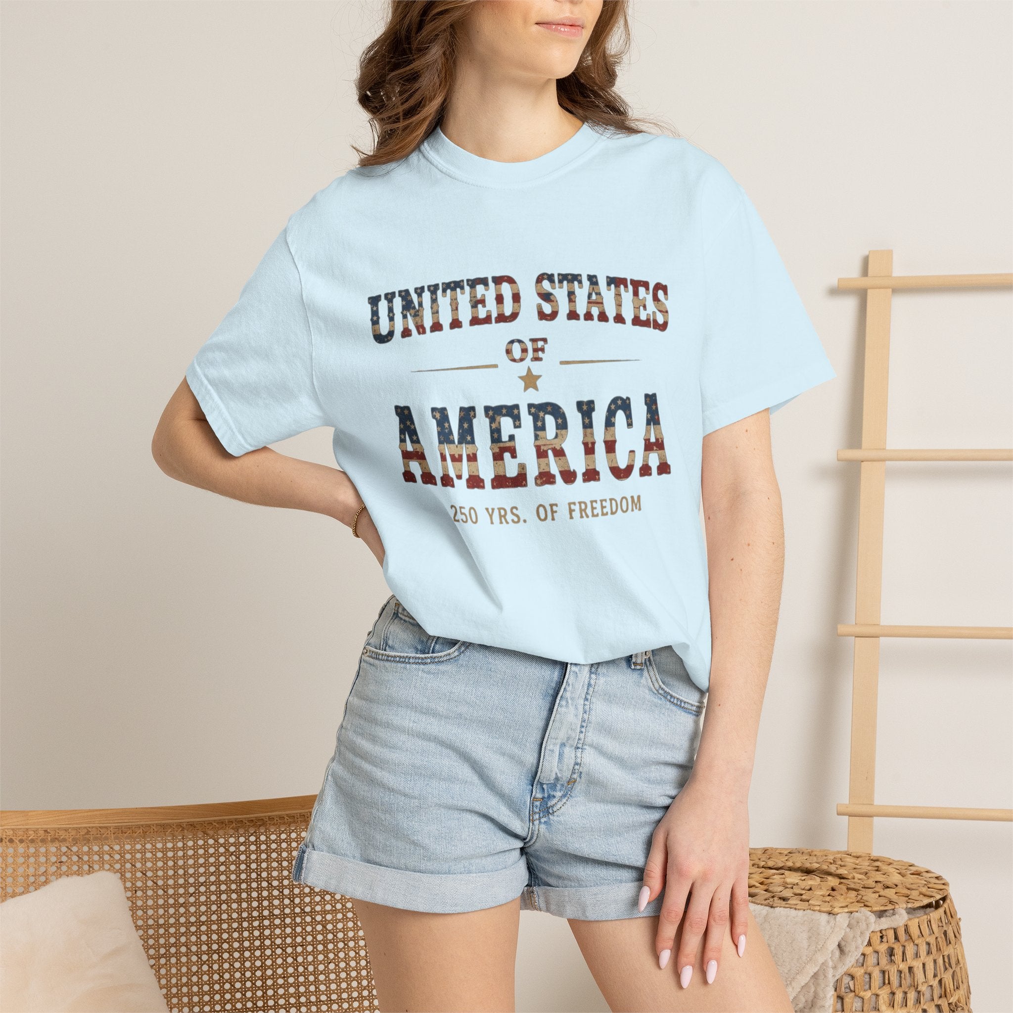 United States Of America Tee | Comfort Colors 1717
