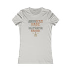 American Made Saltwater Raised Tee | Bella+Canvas 6004