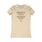 American Made Saltwater Raised Tee | Bella+Canvas 6004