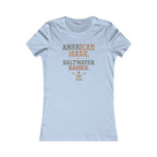 American Made Saltwater Raised Tee | Bella+Canvas 6004