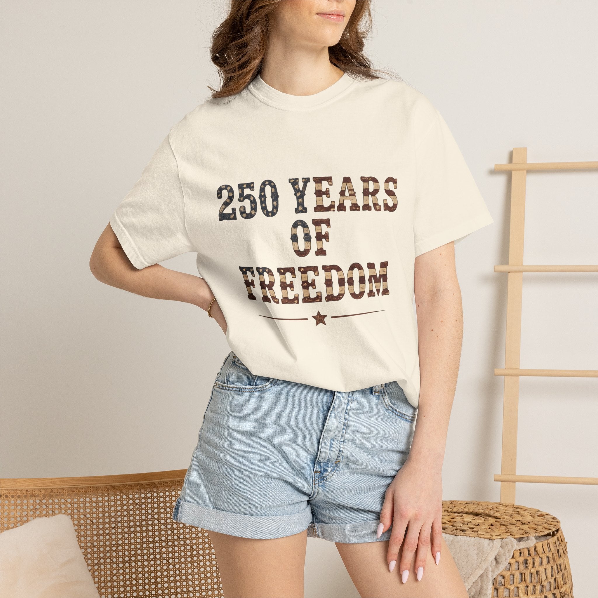 250 Years Of Freedom Tee | Comfort Colors 1717