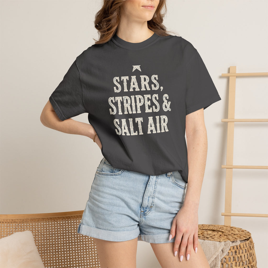 Stars Stripes Salt Air Tee | Comfort Colors 1717