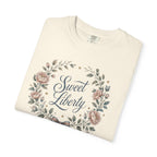 Sweet Liberty Floral Tee | Comfort Colors 1717
