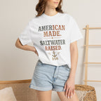 American Made Saltwater Raised Tee | Comfort Colors 1717